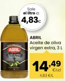 Abril - Aceite De Oliva Virgen Extra