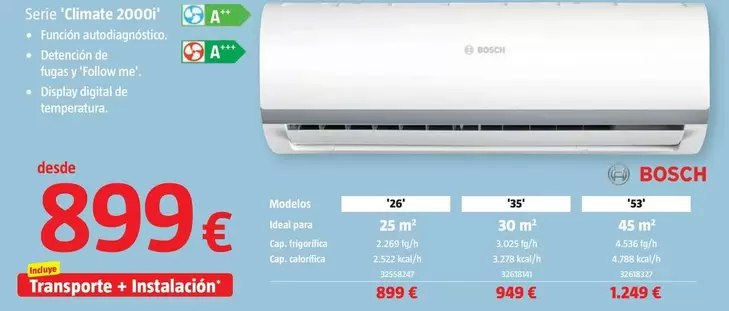 Bosch - Serie 'Climate 2000i'