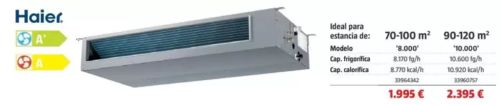Haier - 70-100 M² '8.000'