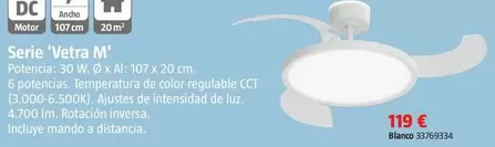 Ventiladores Con Aspas Retractiles 'Vetra M'