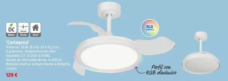 Ventiladores Con Aspas Retractiles 'Cartagena'