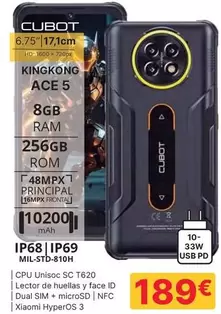 Cubot - IP68/ IP69 MIL-STD-810H
