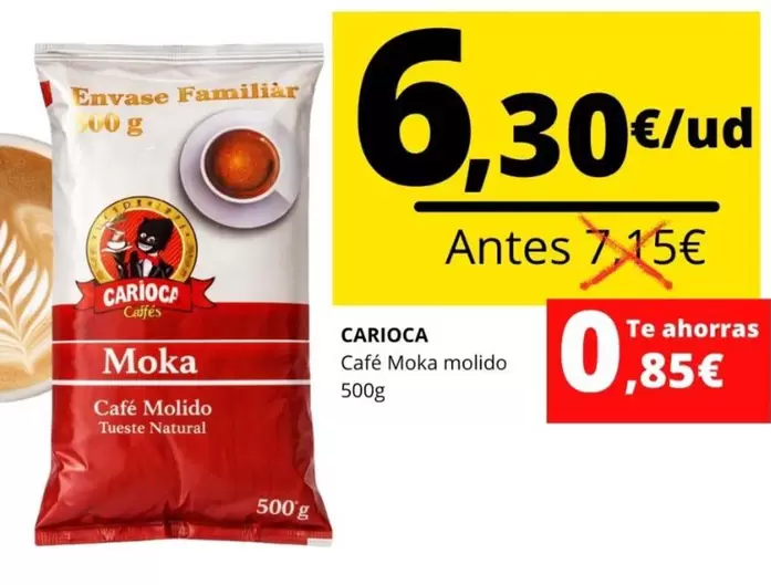 Carioca - Cafe Moka Molido