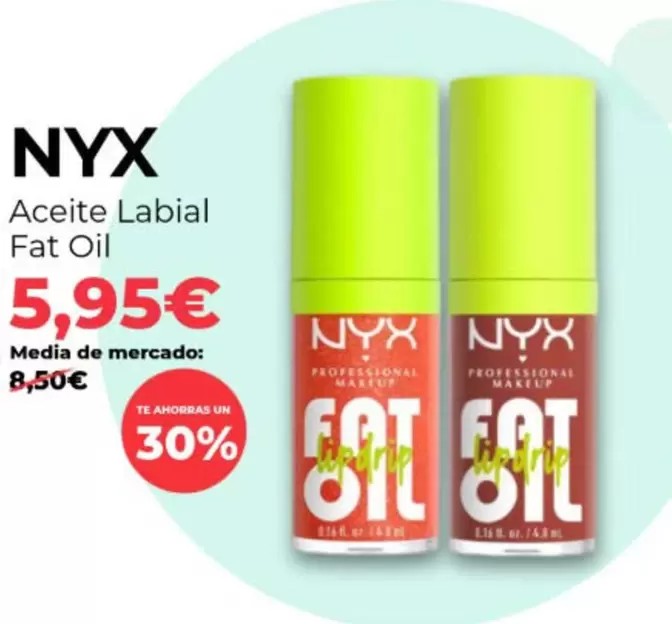 NYX Cosmetics - Aceite Labial Fat Oil