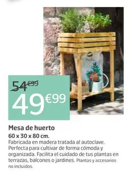 Mesa De Huerto