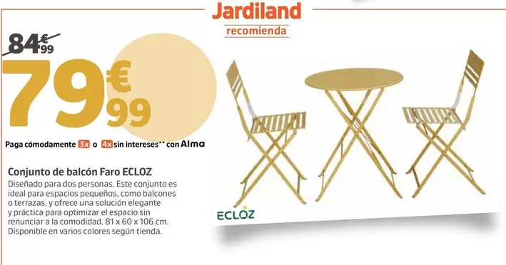 Jardiland - Conjunto De Baticon Faro