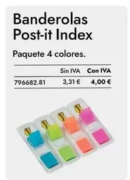 Post-it - Banderolas Index