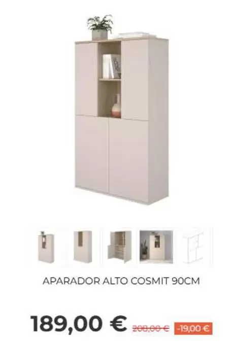 Aparador Alto Cosmit 90cm
