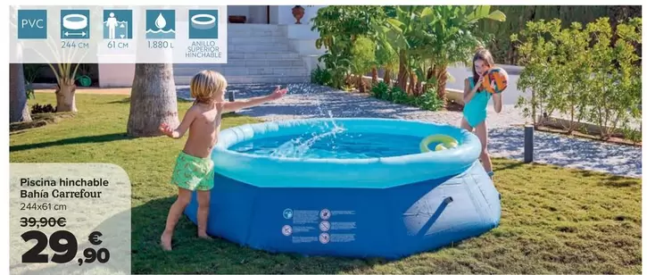 Carrefour - Piscina Hinchable Bahia