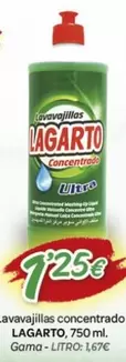 Lagarto - Lavavajillas Concentrado