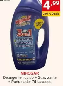 Mihogar - Detergente Líquido + Suavizante + Perfumador