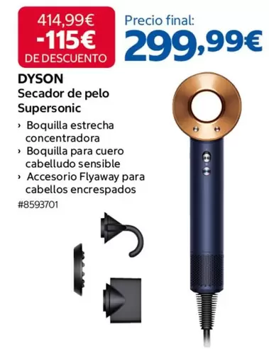 Dyson - Secador De Pelo Supersonic