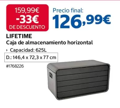 Caja De Almacenamiento Horizontal