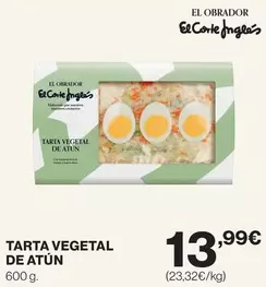 El Corte Inglés - Tarta Vegetal De Atun