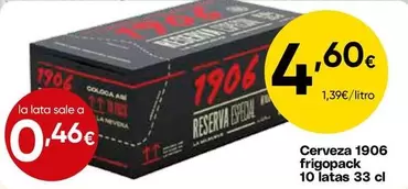 1906 - Cerveza Frigopack