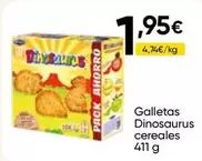 Galletas Dinosaurus Cereales