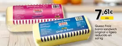 Froiz - Queso Barra Sandwich