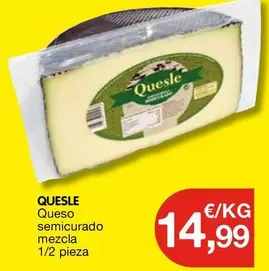 Quesle - Queso Semicurado Mezcla