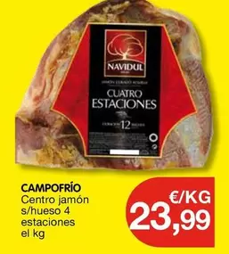 Campofrío - Centro Jamon S/Hueso 4 Estaciones