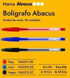 Abacus - Bolígrafo 