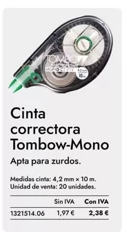 Tombow-Mono - Cinta Correctora