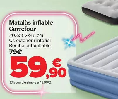 Carrefour - Colchon Hinchable