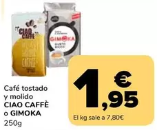 Ciao Caffe/Gimoka - Café Tostado Y Molido