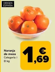 Naranja De Mesa