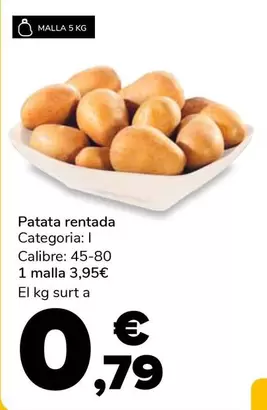 Patata Rentada