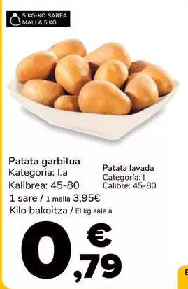 Patata Garbitua