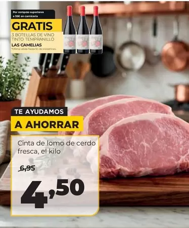 Tempranillo - Cinta De Lomo De Cerdo Fresca