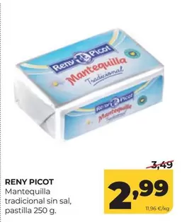 Reny Picot - Mantequilla Tradicional Sin Sal