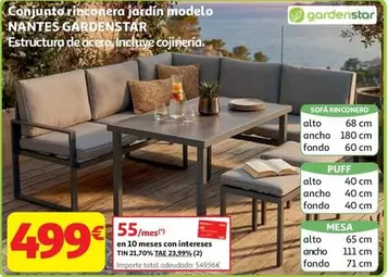 Gardenstar - Conjunto Inconera Jardín Modelo Nantes