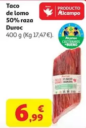 Duroc - Taco De Lomo 50% Raza 