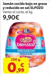 Elpozo - Jamón Cocido Bajo En Grasa Y Reducido En Sal