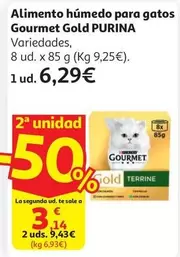 AL.GATO HUMEDO LATA TERRINE SURTIDO GOURMET GOLD 8X85G