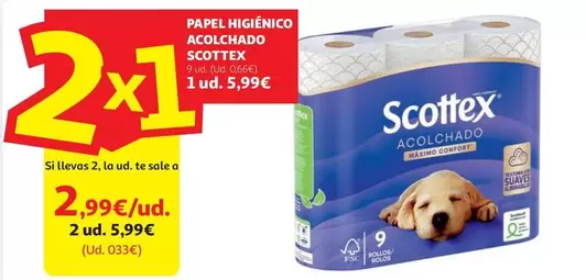 Scottex - Papel Higienico Acolchado