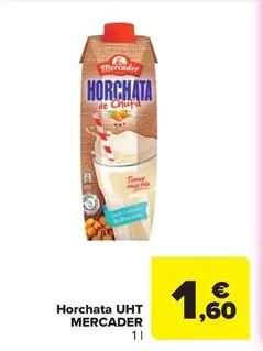 Mercader - Horchata UHT