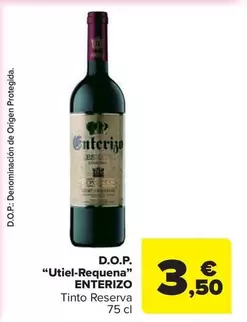 Enterizo - D.O.P. "Utiel-Requena"