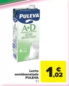Puleva - Leche semidesnatada