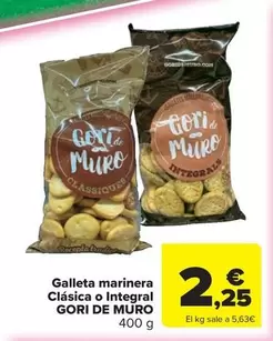 Gori De Muro - Galleta Marinera Clásica O Integral