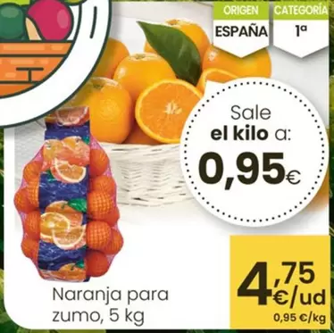 Naranja Para Zumo