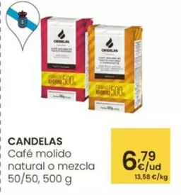Candelas - Cafe Molido Natural O Mezcla