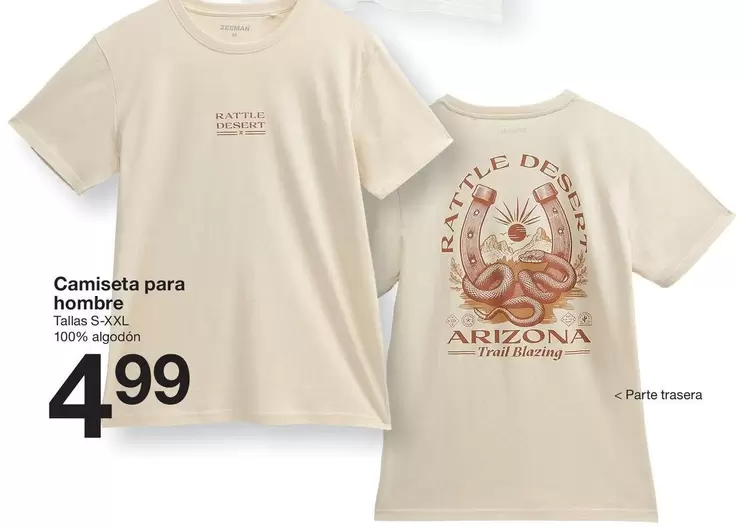 Camiseta Para Hombre