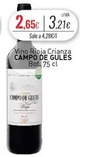 Campo De Gules - Vino Rioja Crianza Bot.