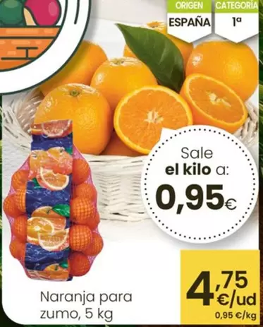 Naranja Para Zumo