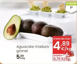 Aguacate Maduro Granel