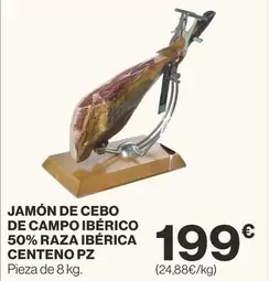 Centeno Pozo - Jamón De Cebo De Campo Ibérico 50% Raza Ibérica