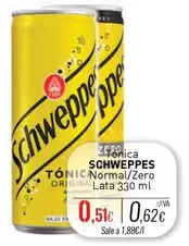 Schweppes - Tónica Normal/Zero Lata