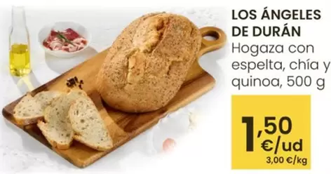 Los Angeles De Duran - Hogaza Con Espelta, Chia Y Quinoa